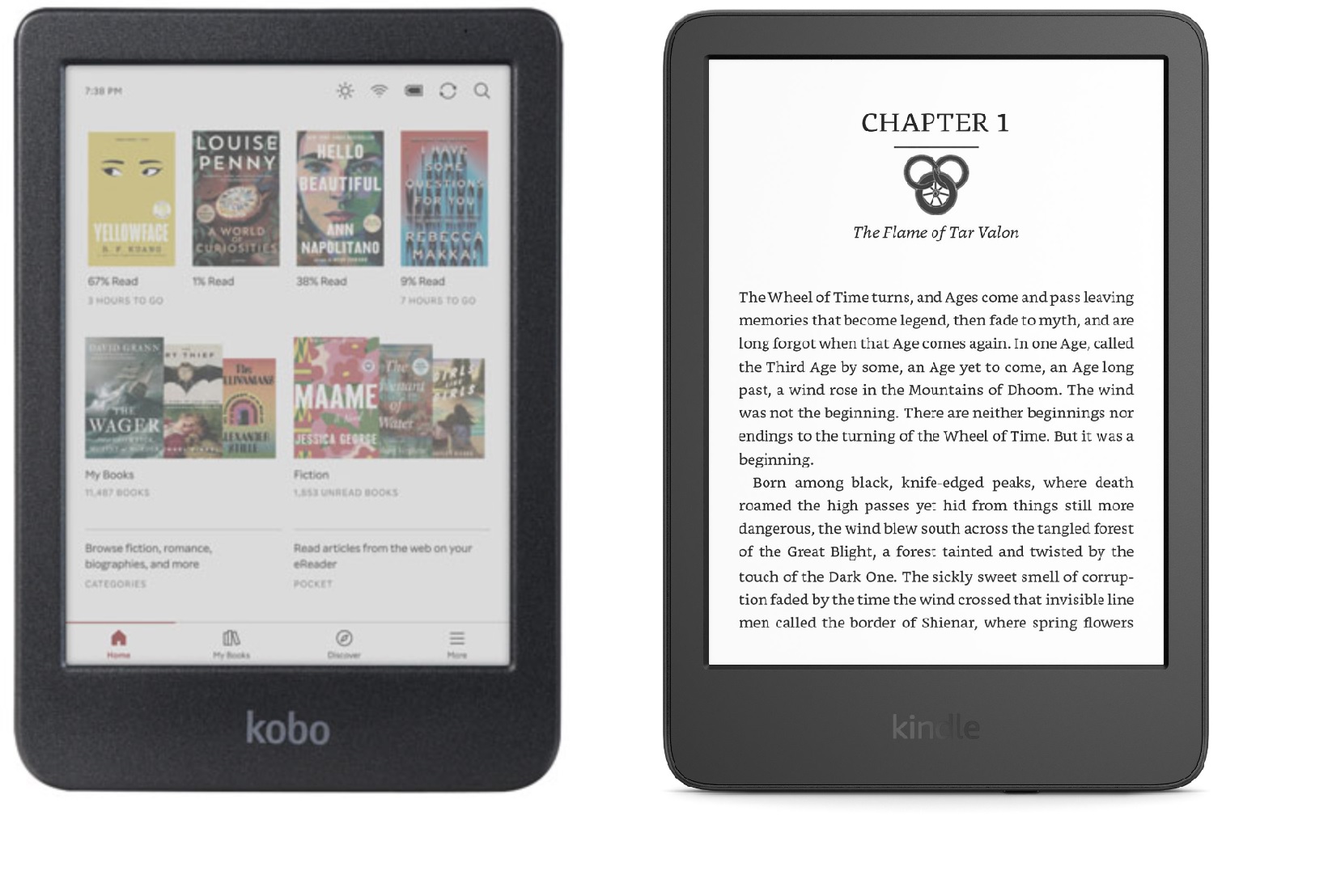 Kobo vs Kindle e-Readers